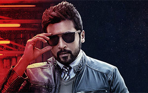 Tamil Superstar, Surya in the poster of his upcoming film, Kaappaan